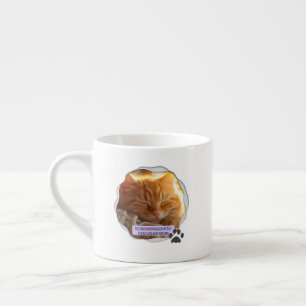 Tasse Expresso Mignon mug espresso photo du meilleur papa chat