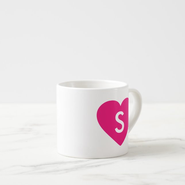 Tasse Expresso Mignon renard amour Espresso Mug (Devant droit)