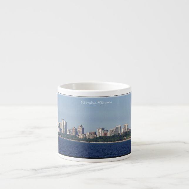 Tasse Expresso Milwaukee Skyline expresso mug (Devant)