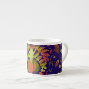 Tasse Expresso Miroir psychédélique Symétrie Art Abstrait
