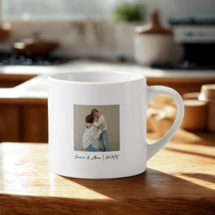 Tasse Expresso Modèle de photo minimal Mug Fête des Mères