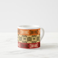 Modèle rayé tribal africain ethnique