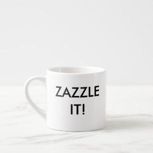 Tasse Expresso Modèle vierge personnalisé de coupe Espresso