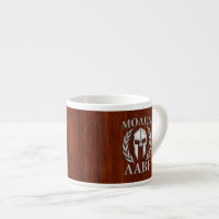 Molon Labe Laurels guerrier spartiate Décor en boi