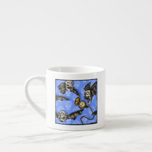 Tasse Expresso Moment pour les Chauves-Souris Crâniennes - Cauche