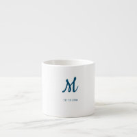 monogramme simple personnalisé ajouter votre nom m