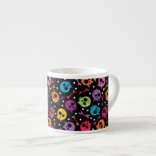 Tasse Expresso Motif 2 de crânes