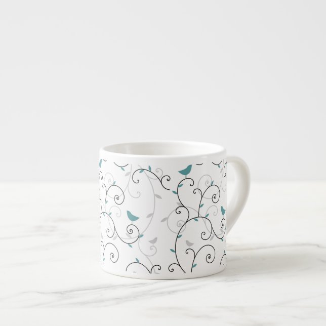 Tasse Expresso motif 3 (Devant droit)