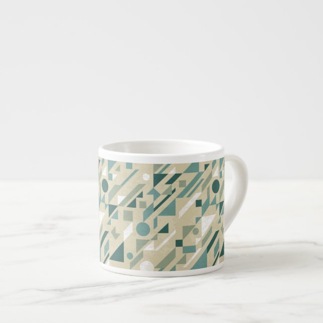 Tasse Expresso Motif abstrait (Devant droit)