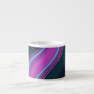 Tasse Expresso motif abstrait