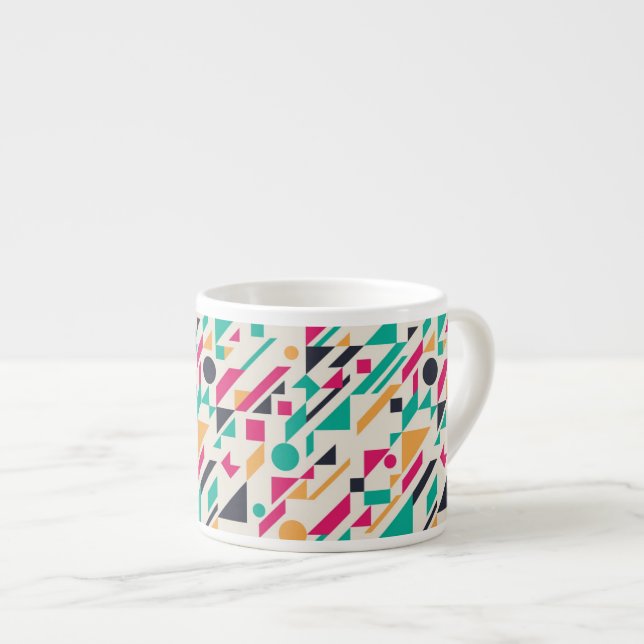 Tasse Expresso Motif abstrait 3 (Devant droit)