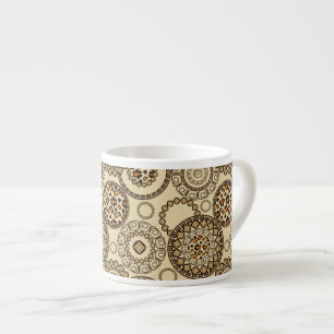 Tasse Expresso Motif africain 3 de peau de guépard