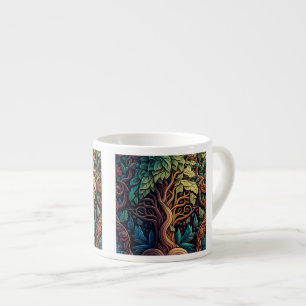 Tasse Expresso Motif de fond d'écran Imaginaire Espresso Mug