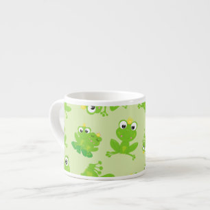 Tasse Expresso Motif de grenouille, Grenouilles mignonnes, Grenou