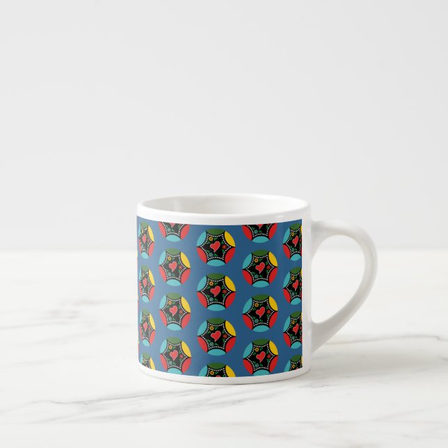 Tasse Expresso Motif de Noël copieux portugais (Droite)
