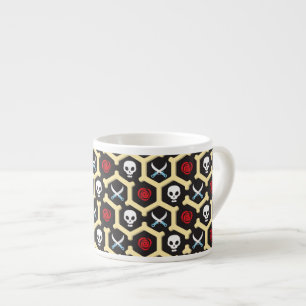 Tasse Expresso Motif de thème de bandit
