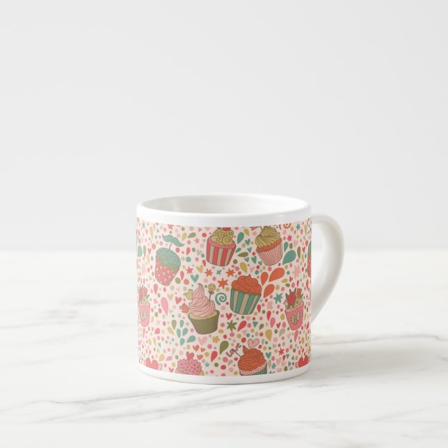 Tasse Expresso Motif doux (Devant droit)