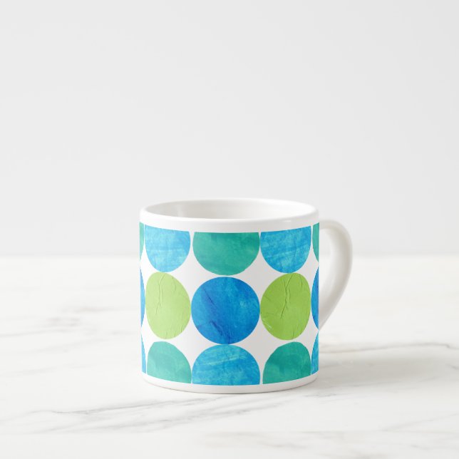 Tasse Expresso Motif Espresso Mug avec Blue Moons (Devant droit)
