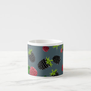 Tasse Expresso Motif framboise 2