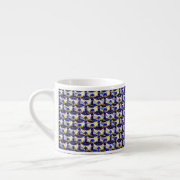 Tasse Expresso motif numérique Abstrait 1216 - Espresso Mug