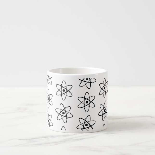 Tasse Expresso Motif orienté d'art de la Science d'orbite (Devant)