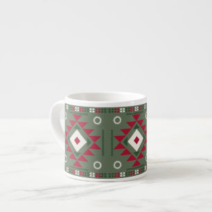 Tasse Expresso Motif Père Noël natif