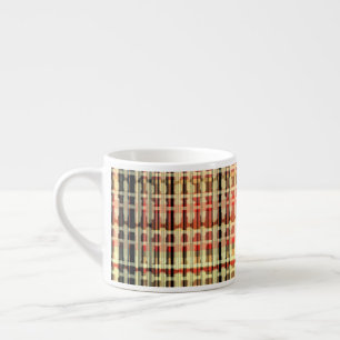 Tasse Expresso Motif Vichy Country Carreau de pêche