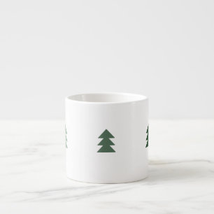 Tasse Expresso Mug Arbre de Noël (vert)