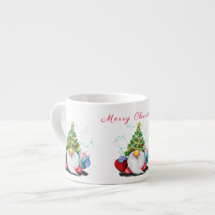 Tasse Expresso Mug de Noël express avec lutins mignons