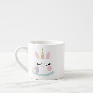 Tasse Expresso Mug de Pâques Licorne Lapin Mignon