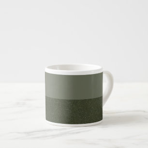 Tasse Expresso Mug de spécialités Moss Green Designer - personnal
