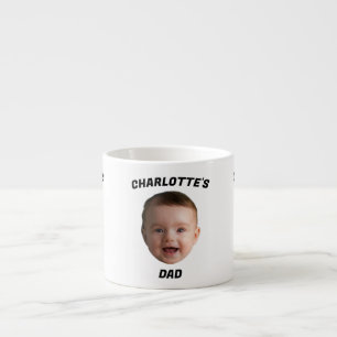Tasse Expresso Mug de visage de bébé personnalisé, Mug de nouveau