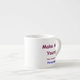 Tasse Expresso Mug Espresso personnalisé pour personnaliser 6oz