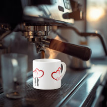 Mug Expresso Deux Amoureux