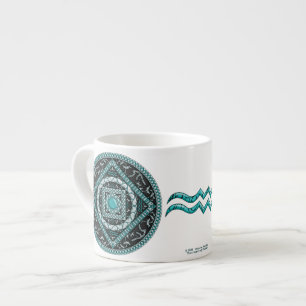 Tasse Expresso Mug Spécial Mandala du Verseau