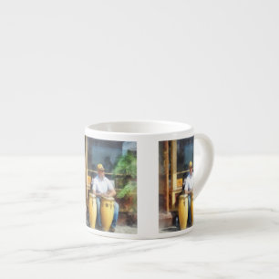 Tasse Expresso Musiciens - Jouer aux tambours de Bongo