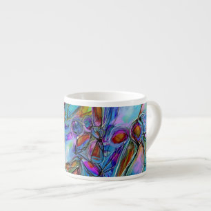 Tasse Expresso Musique d'Espresso de framboise