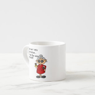 Tasse Expresso Ne Me Menez Pas Dans Un Humour De Tentation
