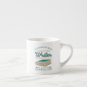 Tasse Expresso Ne Pas Annoy Le Gag De L'Auteur Écrivain