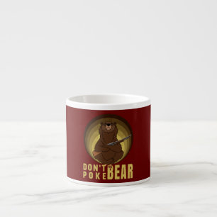 Tasse Expresso N'embêtez pas Maman Papa Ours
