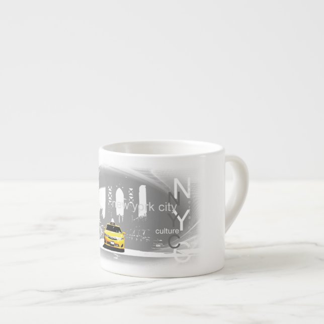 Tasse Expresso New York City Nyc (Devant droit)
