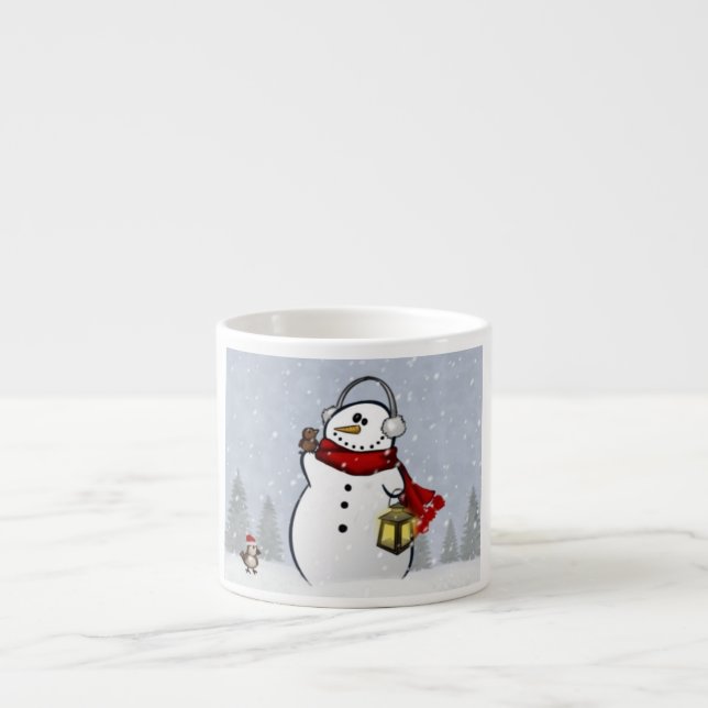 Tasse Expresso Noël (Devant)