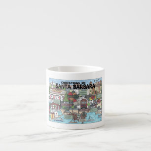 Tasse Expresso Noël à Père Noël Barbara