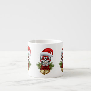 Tasse Expresso Noël Père Noël Jour Du Crâne Sugar Morts