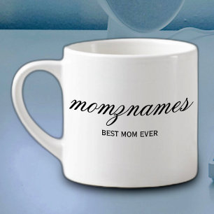Tasse Expresso Nom de la calligraphie personnalisée de la meilleu