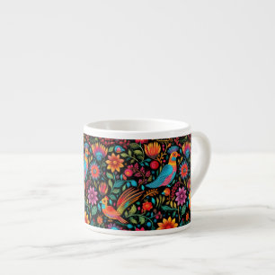 Tasse Expresso Nom du script motif mexicain moderne