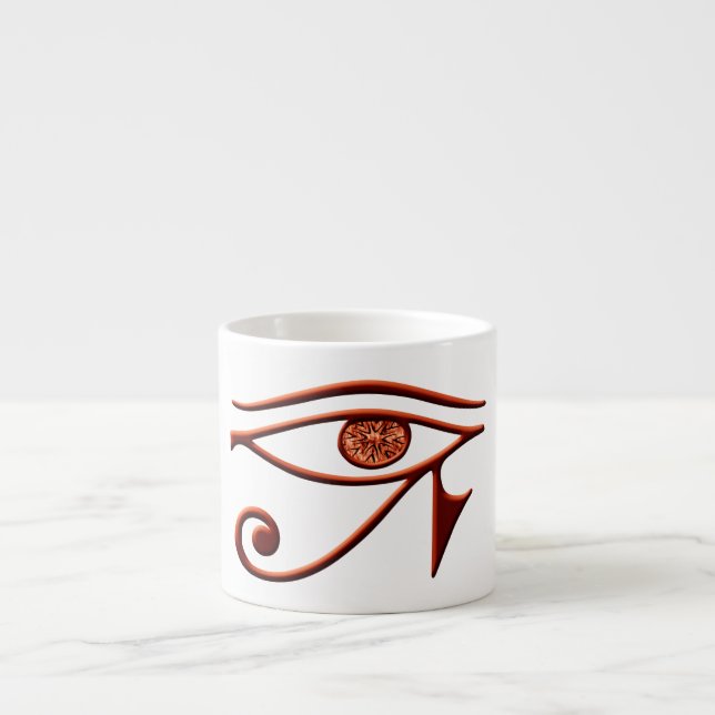 Tasse Expresso OEil de feu Horus Espresso Mug (Devant)