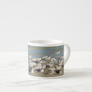 Tasse Expresso Oiseaux sur la plage Espresso Mug