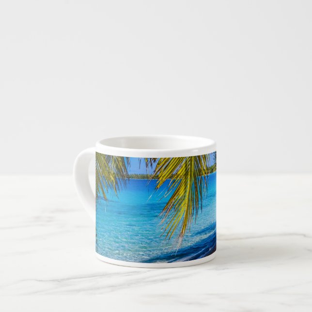 Tasse Expresso Ombres sur la plage (Devant gauche)