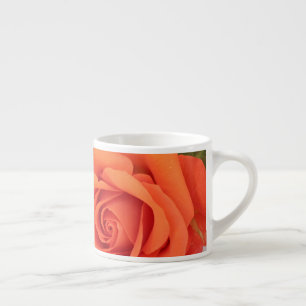 Tasse Expresso Orange Rose Presque Minimalisme Coffee Mug Cup